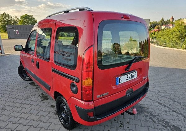 Renault Kangoo cena 9900 przebieg: 204369, rok produkcji 2006 z Dobre Miasto małe 172